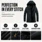 Men's Plush-Lined Hooded Utility Jacket