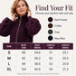 🧶 Elegant Lantern Sleeves, Easy Zip-Up Style | Women's Knit Sweater