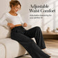 👖 Flattering High Waist, Effortless Wide-Leg Flow | Women's Drawstring Pants