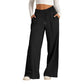 👖 Flattering High Waist, Effortless Wide-Leg Flow | Women's Drawstring Pants