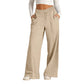 👖 Flattering High Waist, Effortless Wide-Leg Flow | Women's Drawstring Pants