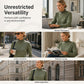 🌸 Elegant Ruffle Details, Feminine Knit Style | Women's Mock Neck Top