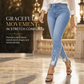👖 Pearl Details, Flattering Stretch Fit | Women's Distressed Skinny Jeans