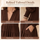 🌷 Ruffled V-Neck, Flattering Tiered Silhouette | Women's Mini Dress