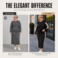 ✨ Polished Two-Piece Style | Women’s Color-Block Knit Set