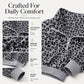 🐆 Bold Leopard Print, Easy Quarter-Zip Style | Women's Sweatshirt