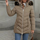 🧥 Slim Fit Warmth, Sleek Hooded Coverage | Women’s Puffer Coat
