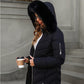 🧥 Slim Fit Warmth, Sleek Hooded Coverage | Women’s Puffer Coat