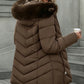 🧥 Slim Fit Warmth, Sleek Hooded Coverage | Women’s Puffer Coat