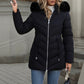 🧥 Slim Fit Warmth, Sleek Hooded Coverage | Women’s Puffer Coat