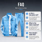 🔷 Bold Geometric Print, Easy Matching Style | Men's Full-Zip Jacket & Pants Set