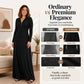 ✨ Ribbed Knit Texture, Easy Hooded Maxi Style | Women's Hooded Maxi Dress