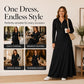 ✨ Ribbed Knit Texture, Easy Hooded Maxi Style | Women's Hooded Maxi Dress