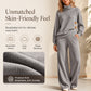 Women's Knit Turtleneck Sweater & Wide-Leg Pants Set