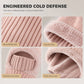 Women's Winter One-Piece Knitted Beanie Scarf Mask
