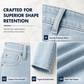All-Day Comfort, Flattering Shape | High-Waisted Stretch Pencil Pants