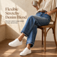 💖Black Friday Mega Deal – 50% off!💖Women's Vintage Stretchy Straight Leg Denim Jeans with Distressed Patch Pockets and Frayed Raw Hem