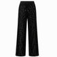 Women's Sparkling Sequin Wide-Leg Pants