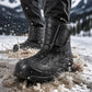 Unisex Plush-Lined Waterproof Snow Boots