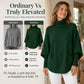 ❄️🧶 Women's Turtleneck Batwing Sleeve Sweater | Cozy Warmth, Flattering Drape – Chic & Comfy for Cold Days ✨