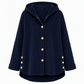 Women's Casual Loose Corduroy Hooded Outerwear