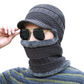 3-in-1 Winter Balaclava, Insulated Hood with Protective Goggles