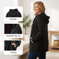 Casual Loose-Fit Cable Knit Hooded Jacket