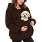 ✨Limited stock available, don’t miss out!🎉Kangaroo Pouch Pet Carrier Hoodie