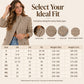 Women's Chic Brown Small Plaid Jacket
