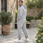 🖤Black Friday Sale:50% OFF🖤 💪Men's Casual Cozy Thermal Hooded Jumpsuit