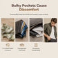 ✨Structured Everyday Clutch Wallet – Rigid Zip, Flat Banknotes, Multi-Compartment, Scratch-Resistant