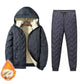 Men's Winter Hooded Padded Jacket and Pants Set🔥𝙁𝙧𝙚𝙚 𝙎𝙝𝙞𝙥𝙥𝙞𝙣𝙜