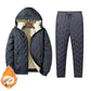 Men's Winter Hooded Padded Jacket and Pants Set🔥𝙁𝙧𝙚𝙚 𝙎𝙝𝙞𝙥𝙥𝙞𝙣𝙜