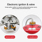 📢📢50% OFF !! ⏰Camping Gas Burner – 5800W, Piezo Ignition, Windproof 🔥