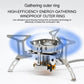 📢📢50% OFF !! ⏰Camping Gas Burner – 5800W, Piezo Ignition, Windproof 🔥